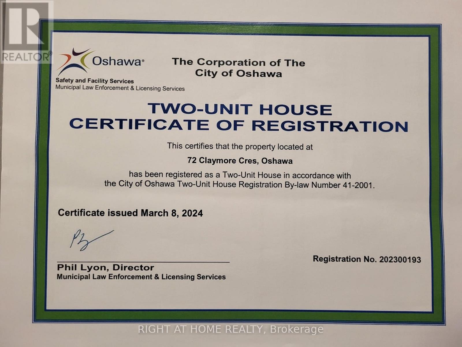 72 Claymore Crescent, Oshawa, Ontario  L1G 6G2 - Photo 2 - E12531808