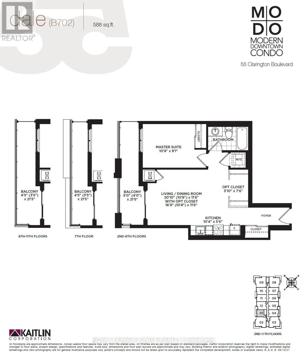 1001 - 55 Clarington Boulevard, Clarington, Ontario  L1C 7J4 - Photo 4 - E12536842