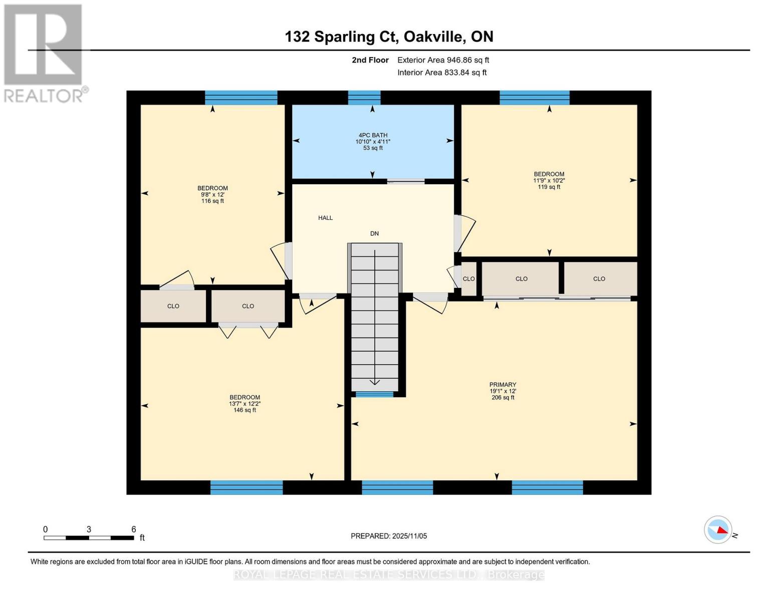 132 Sparling Court, Oakville, Ontario  L6K 2J7 - Photo 49 - W12536808