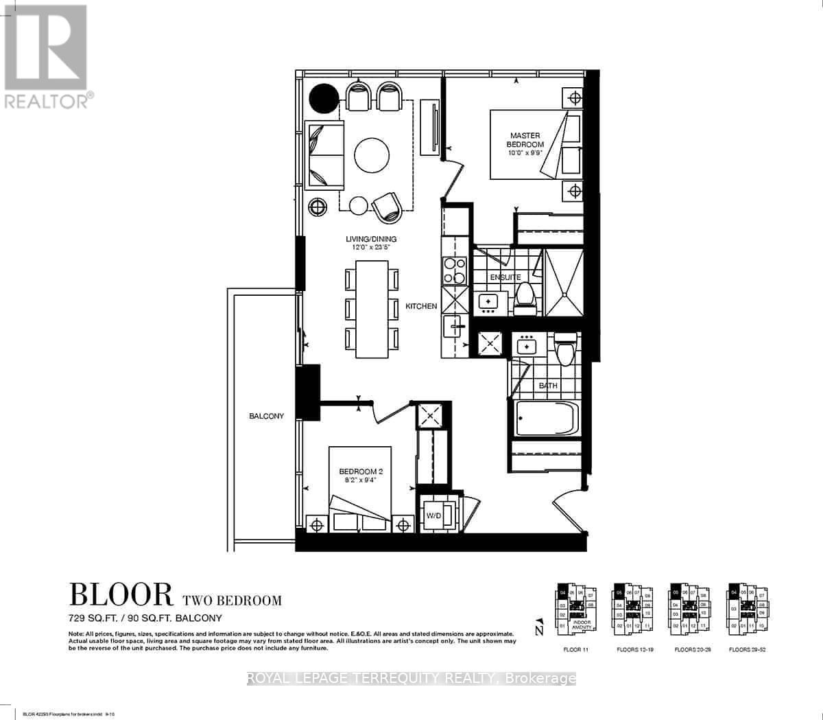 1104 - 395 Bloor Street E, Toronto, Ontario  M4W 0B4 - Photo 19 - C12537386