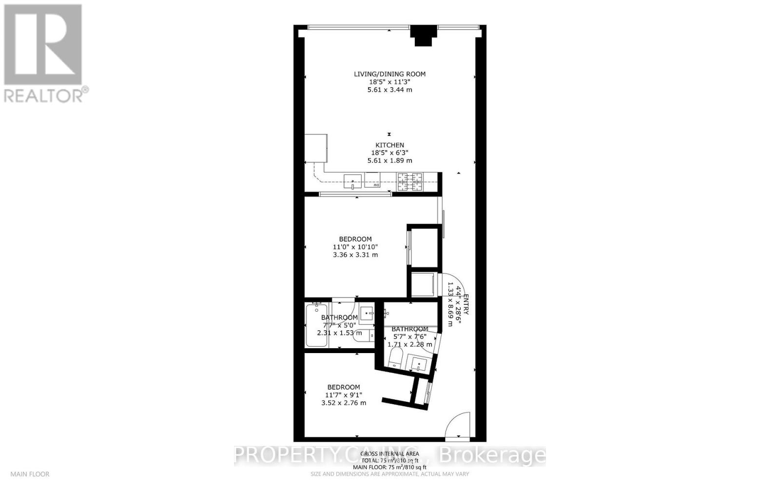 806 - 700 King Street W, Toronto, Ontario  M5V 2Y6 - Photo 9 - C12538444