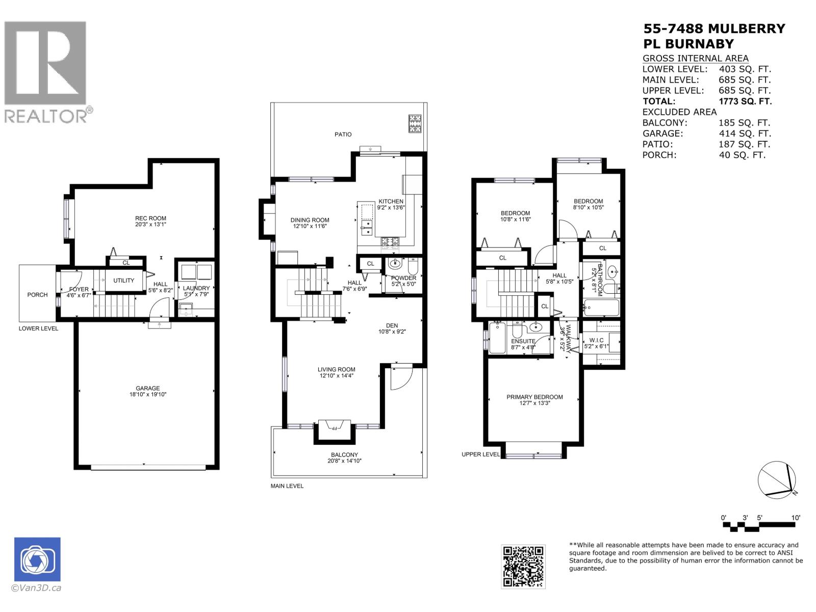 55 7488 Mulberry Place, Burnaby, British Columbia  V3N 5B4 - Photo 25 - R3066747