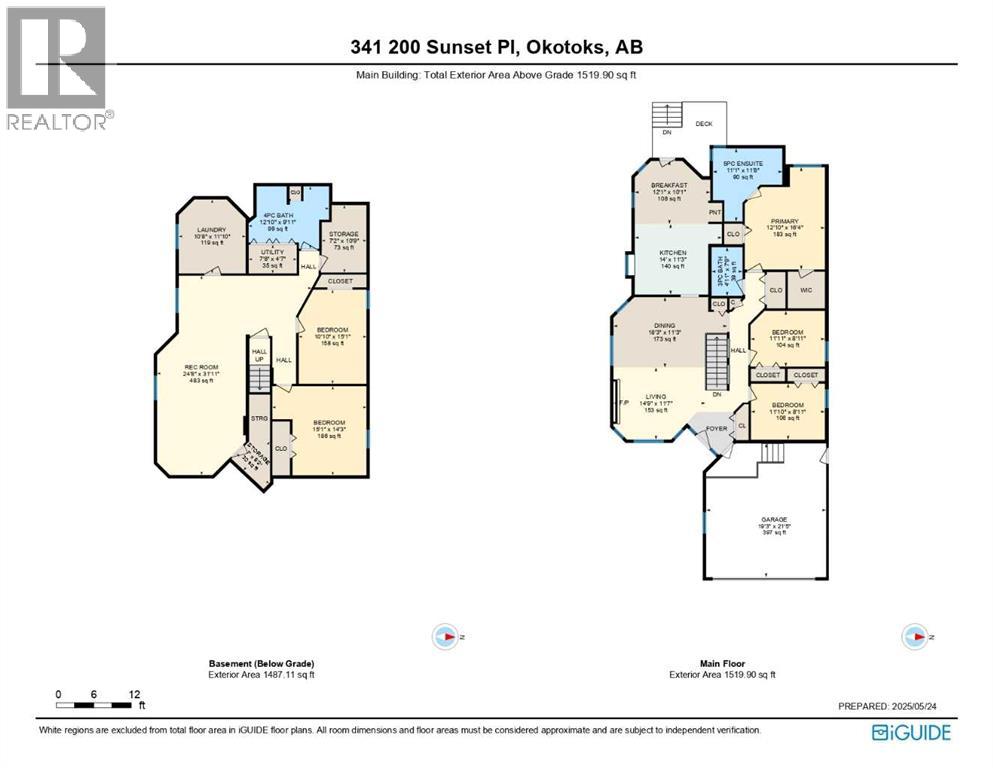 341 Sunset Place, Okotoks, Alberta  T1S 1P7 - Photo 42 - A2254056