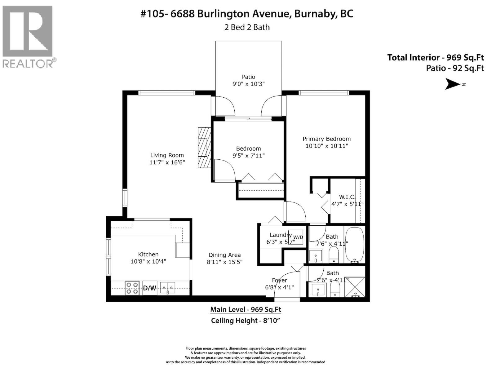 105 6688 Burlington Avenue, Burnaby, British Columbia  V5H 3M9 - Photo 40 - R3066803