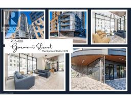 108 GARMENT Street Unit# 903, Kitchener, Ontario