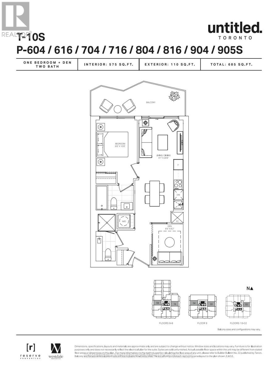716 - 110 BROADWAY AVENUE, Toronto, Ontario
