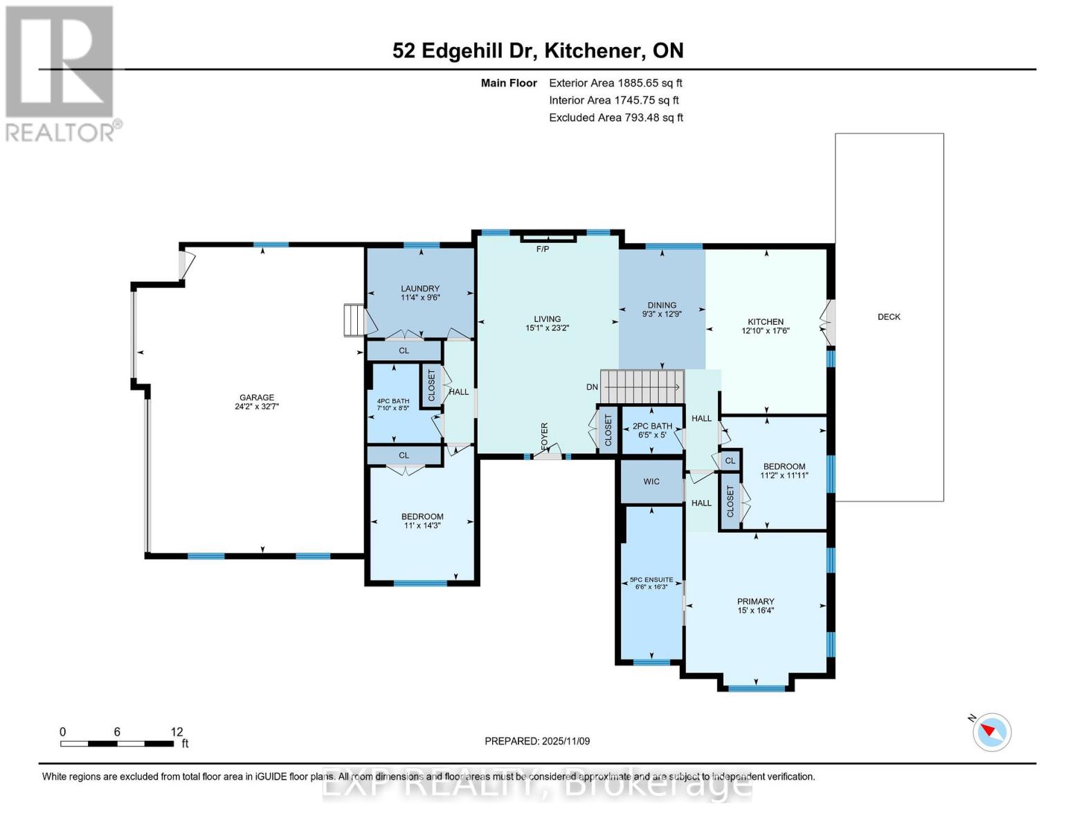 52 Edgehill Drive, Kitchener, Ontario  N2P 2C6 - Photo 48 - X12533452