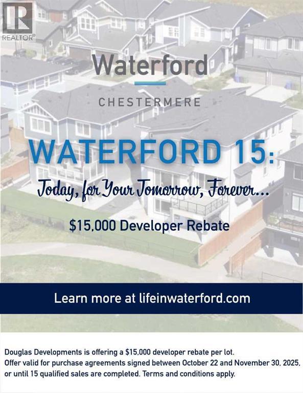 345 Waterford Boulevard, Chestermere, Alberta  T1X 2Z7 - Photo 6 - A2257156