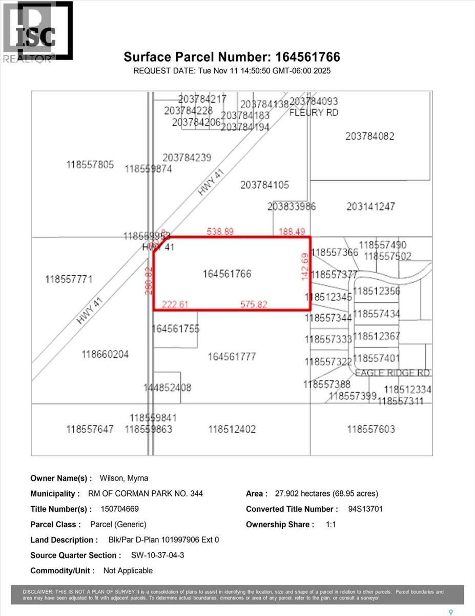 Wilson Land, Corman Park Rm No. 344, Saskatchewan  S7K 3J9 - Photo 16 - SK023977