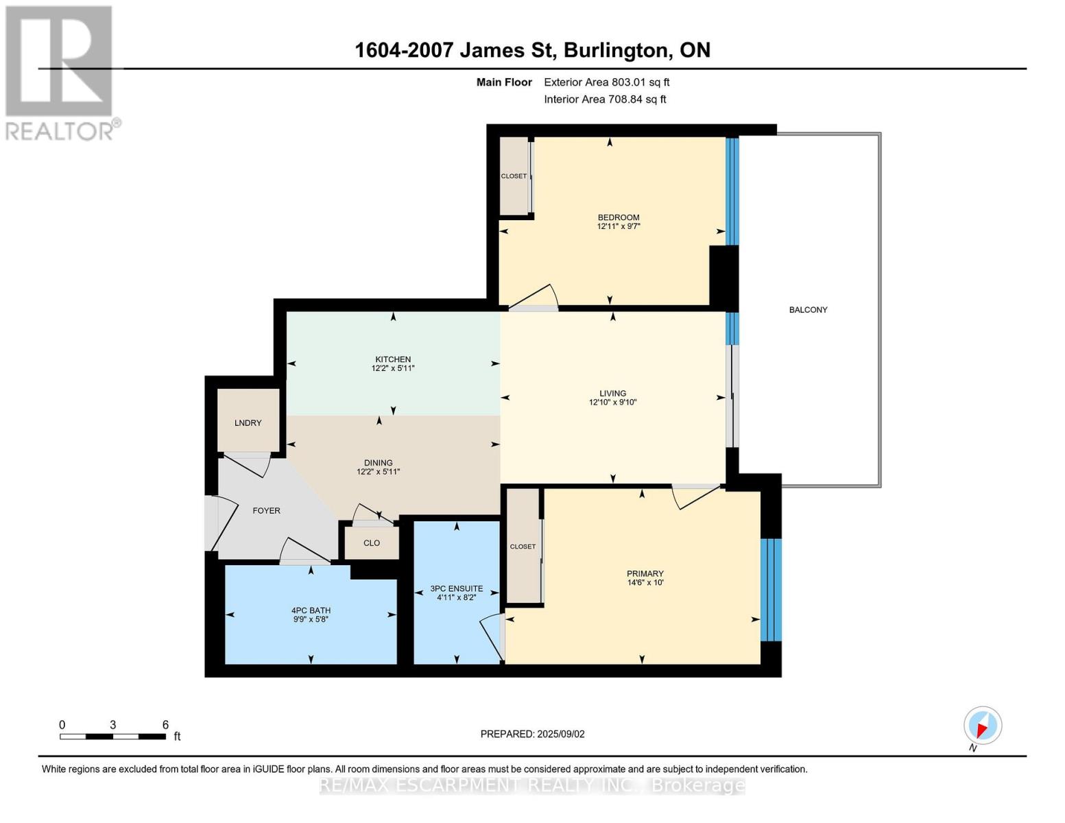 1604 - 2007 James Street, Burlington, Ontario  L7R 1H1 - Photo 19 - W12542526