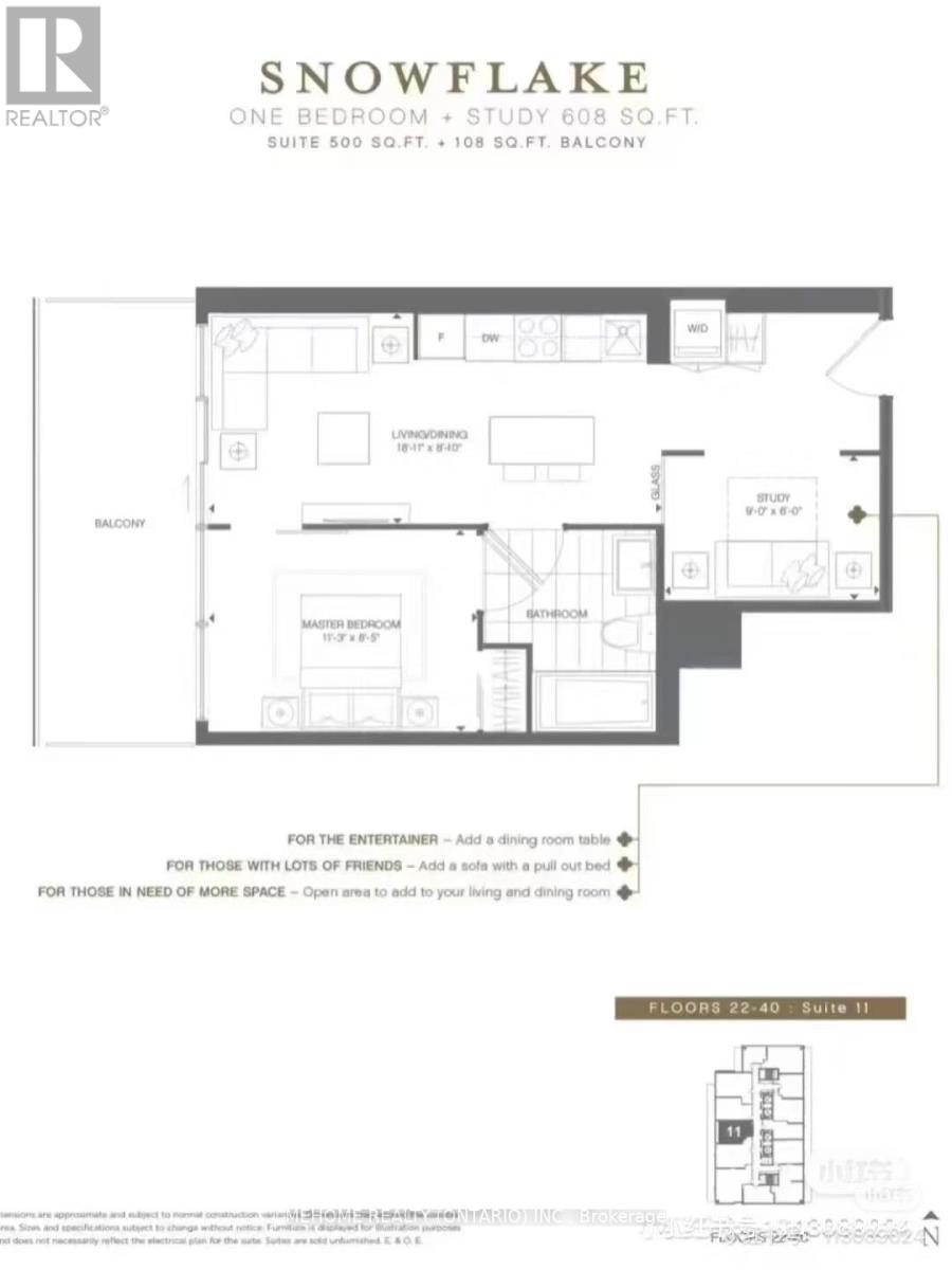 1811 - 3 Gloucester Street, Toronto, Ontario  M4Y 0C6 - Photo 11 - C12543732