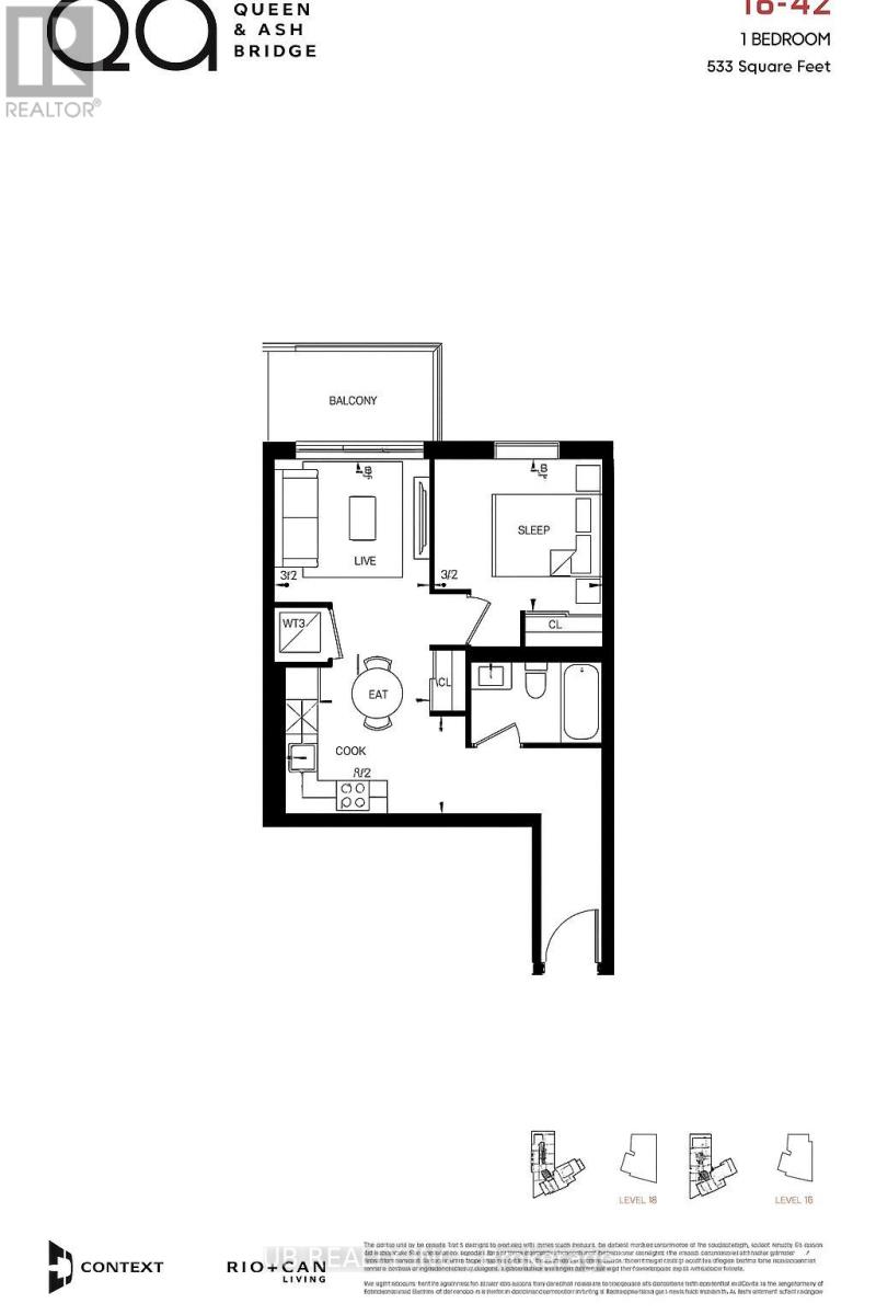 1508 - 1050 Eastern Avenue, Toronto, Ontario M4L 0B7 - Photo 12 - E12543706