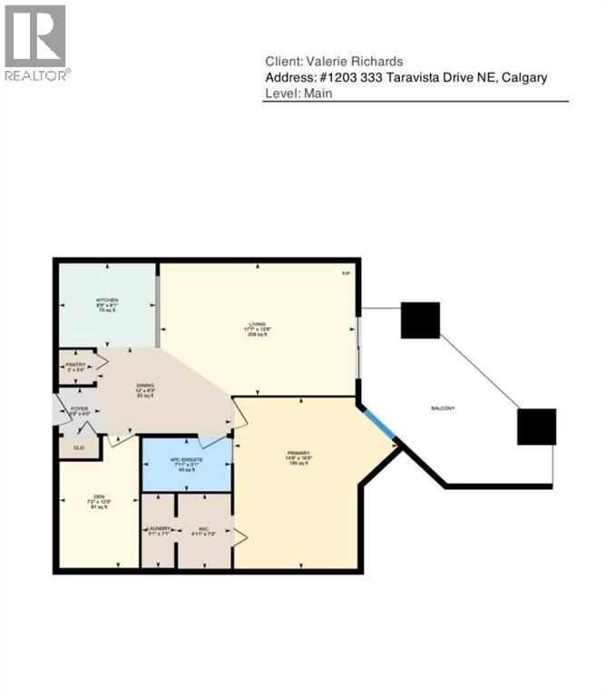 1203, 333 Taravista Drive Ne, Calgary, Alberta  T3J 0H4 - Photo 5 - A2269876