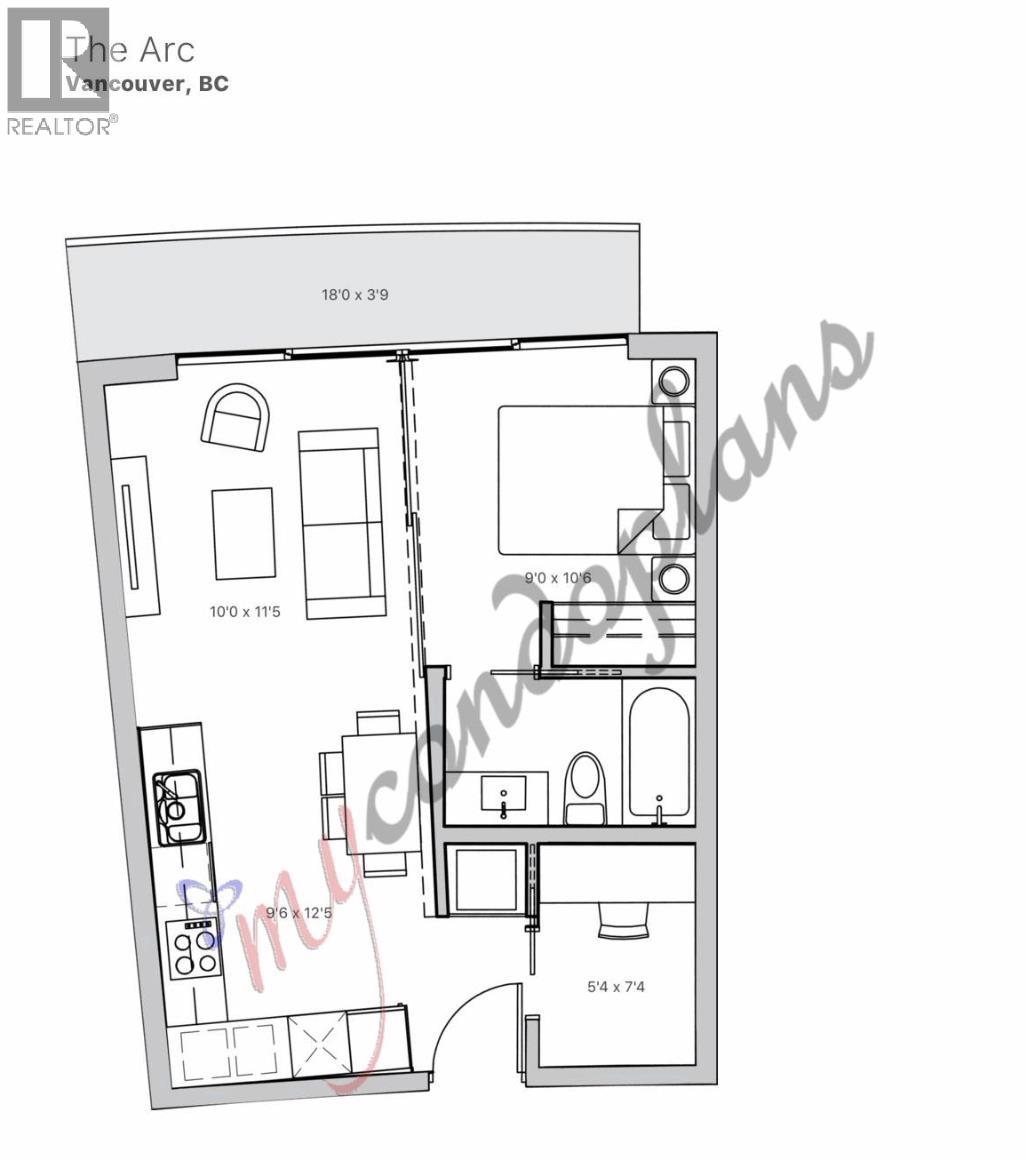 308 89 Nelson Street, Vancouver, British Columbia  V6Z 0E7 - Photo 17 - R3066234