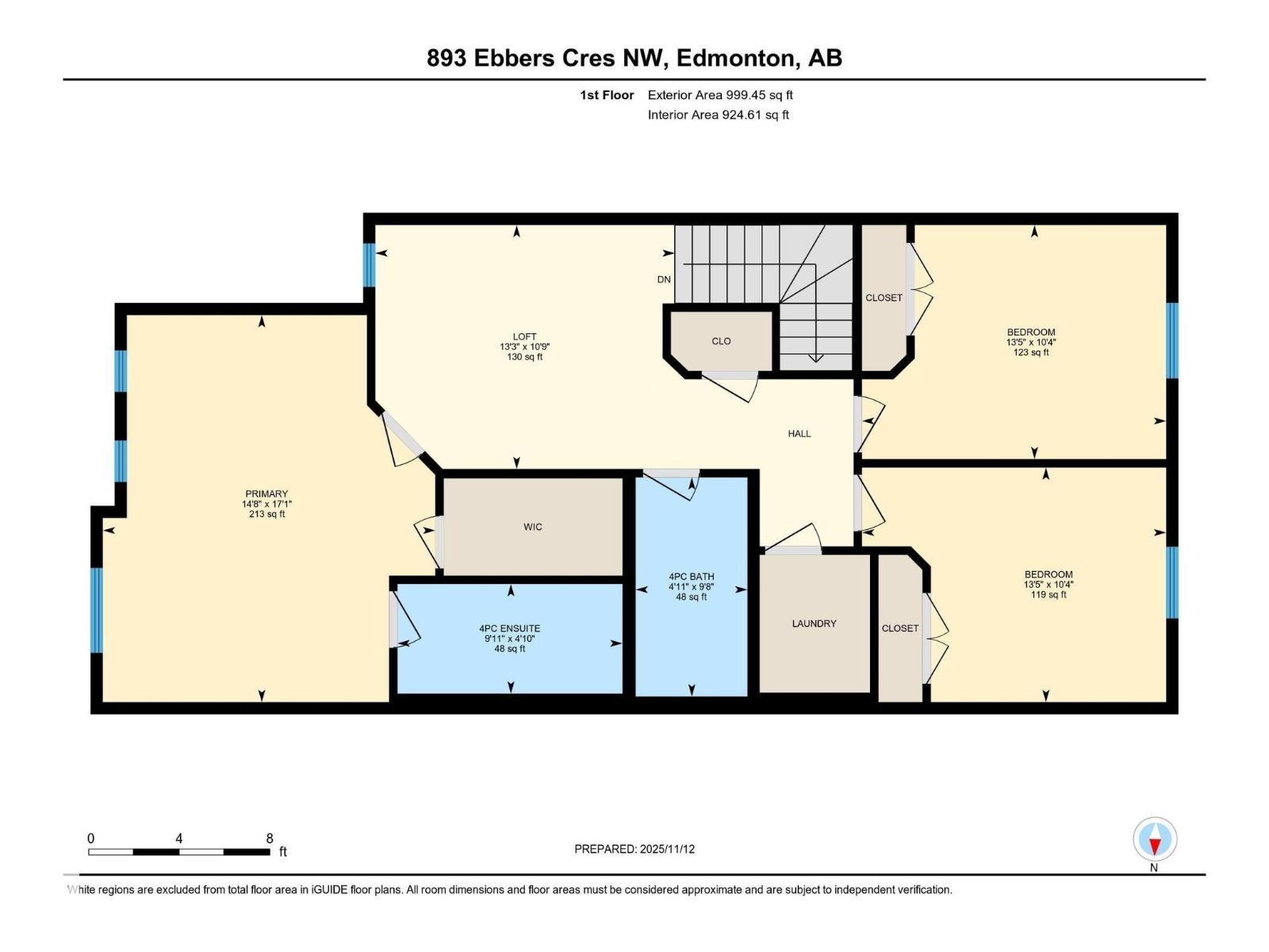 893 Ebbers Cr Nw Nw, Edmonton, Alberta  T5Y 3V1 - Photo 28 - E4465695
