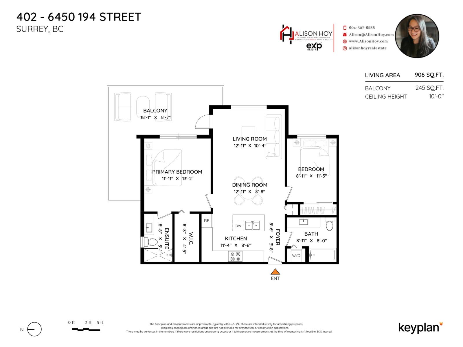 402 6450 194 Street, Surrey, British Columbia  V4N 6J8 - Photo 2 - R3066034