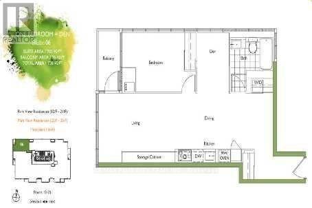 1206 - 151 Dan Leckie Way, Toronto, Ontario  M5V 4B2 - Photo 3 - C12546684