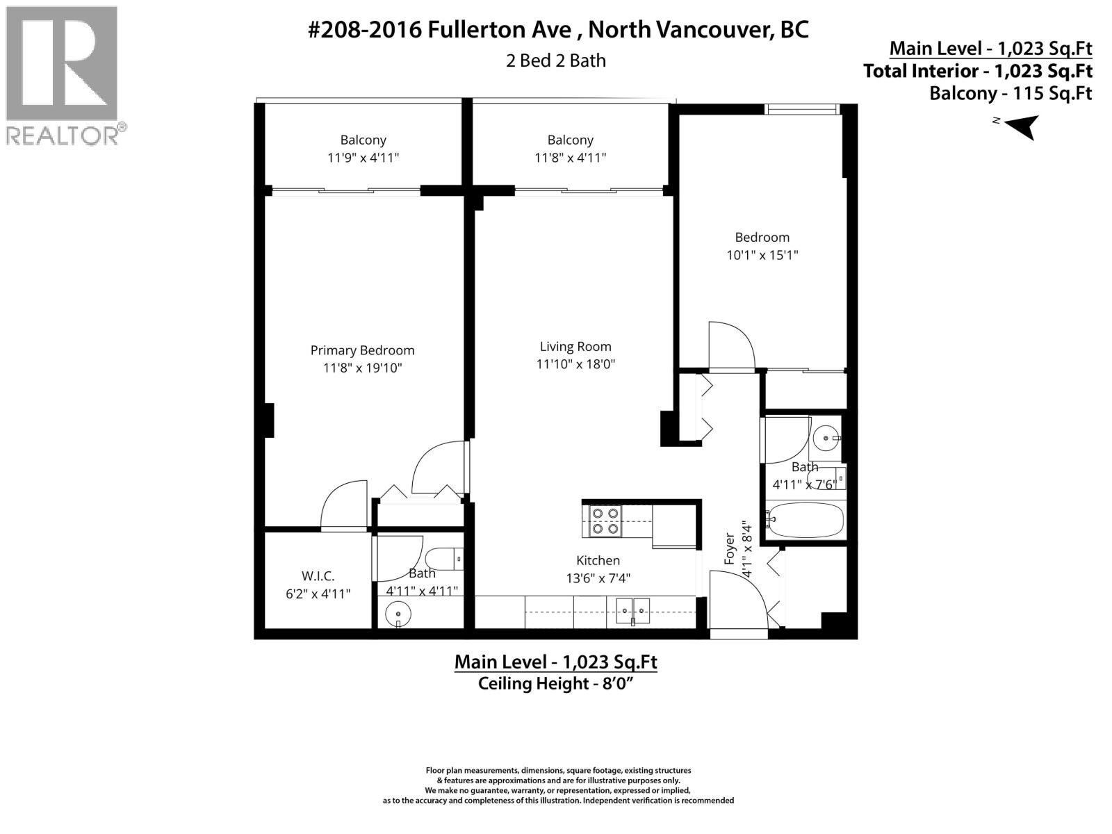 208 2016 Fullerton Avenue, North Vancouver, British Columbia V7P 3E6 - Photo 23 - R3067644
