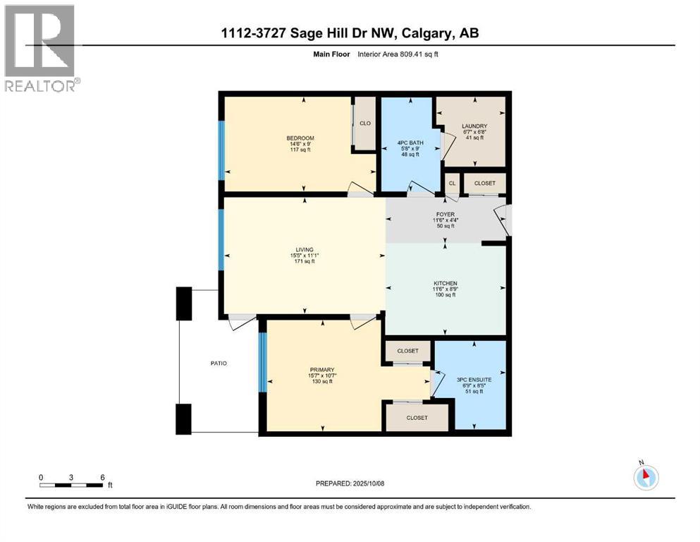1112, 3727 Sage Hill Drive Nw, Calgary, Alberta  T3R 1T7 - Photo 45 - A2270587