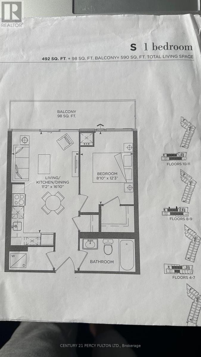 S1013 - 120 Bayview Avenue, Toronto, Ontario  M5A 0G4 - Photo 3 - C12548192