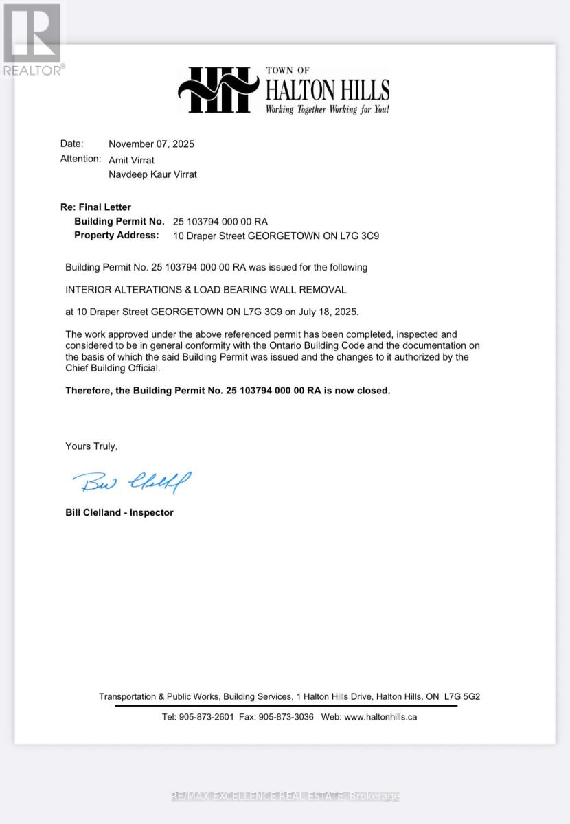 10 Draper Street, Halton Hills, Ontario L7G 3C8 - Photo 49 - W12548960