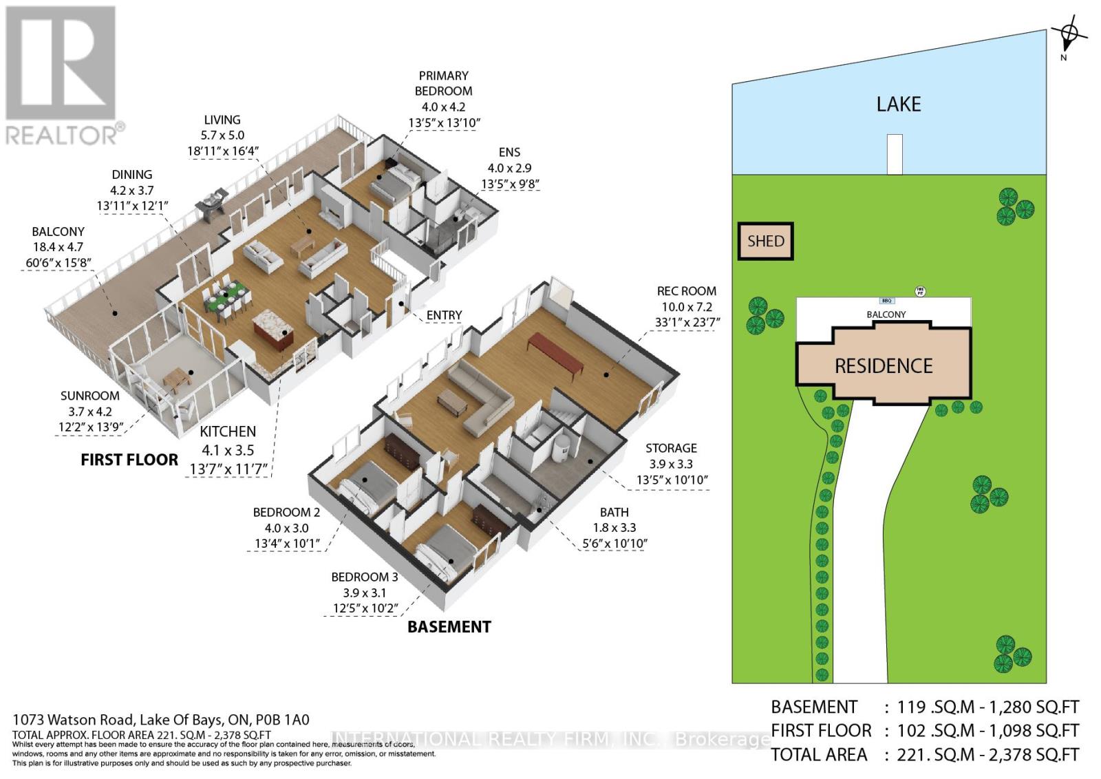 1073 Watson Road, Lake Of Bays, Ontario  P0B 0A3 - Photo 33 - X12549000