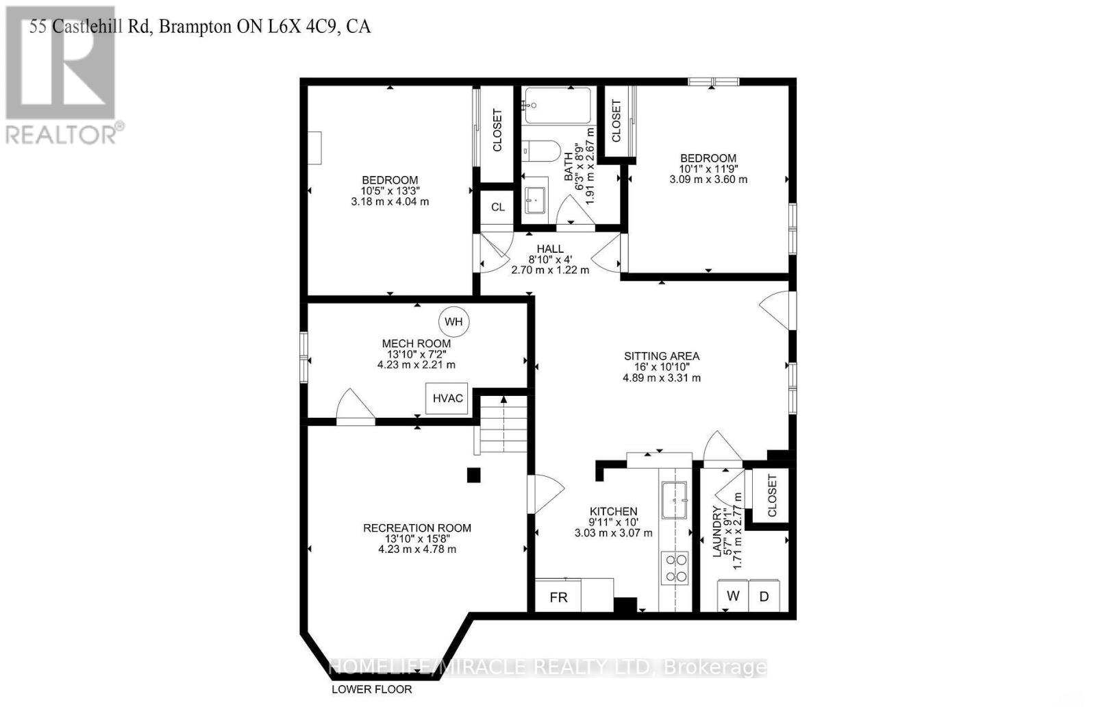 55 Castlehill Road, Brampton, Ontario L6X 4C9 - Photo 3 - W12549424