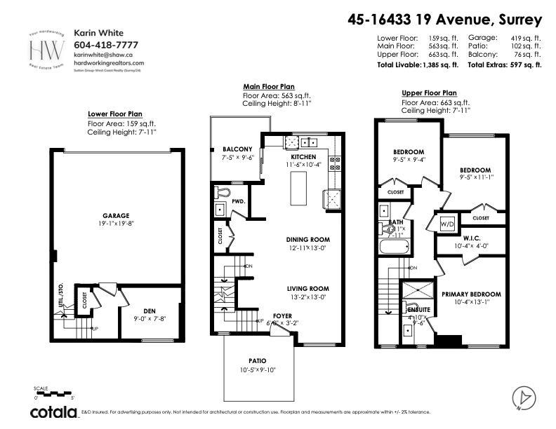 45 16433 19 Avenue, Surrey, British Columbia V3Z 0Z1 - Photo 40 - R3036269