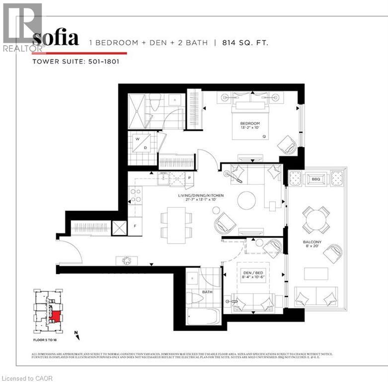 2007 James Street Unit# 1301, Burlington, Ontario  L7R 0G7 - Photo 49 - 40771767