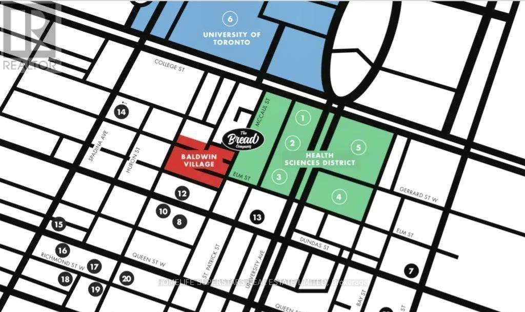 1806 - 195 Mccaul Street, Toronto, Ontario  M5T 0E5 - Photo 16 - C12550150