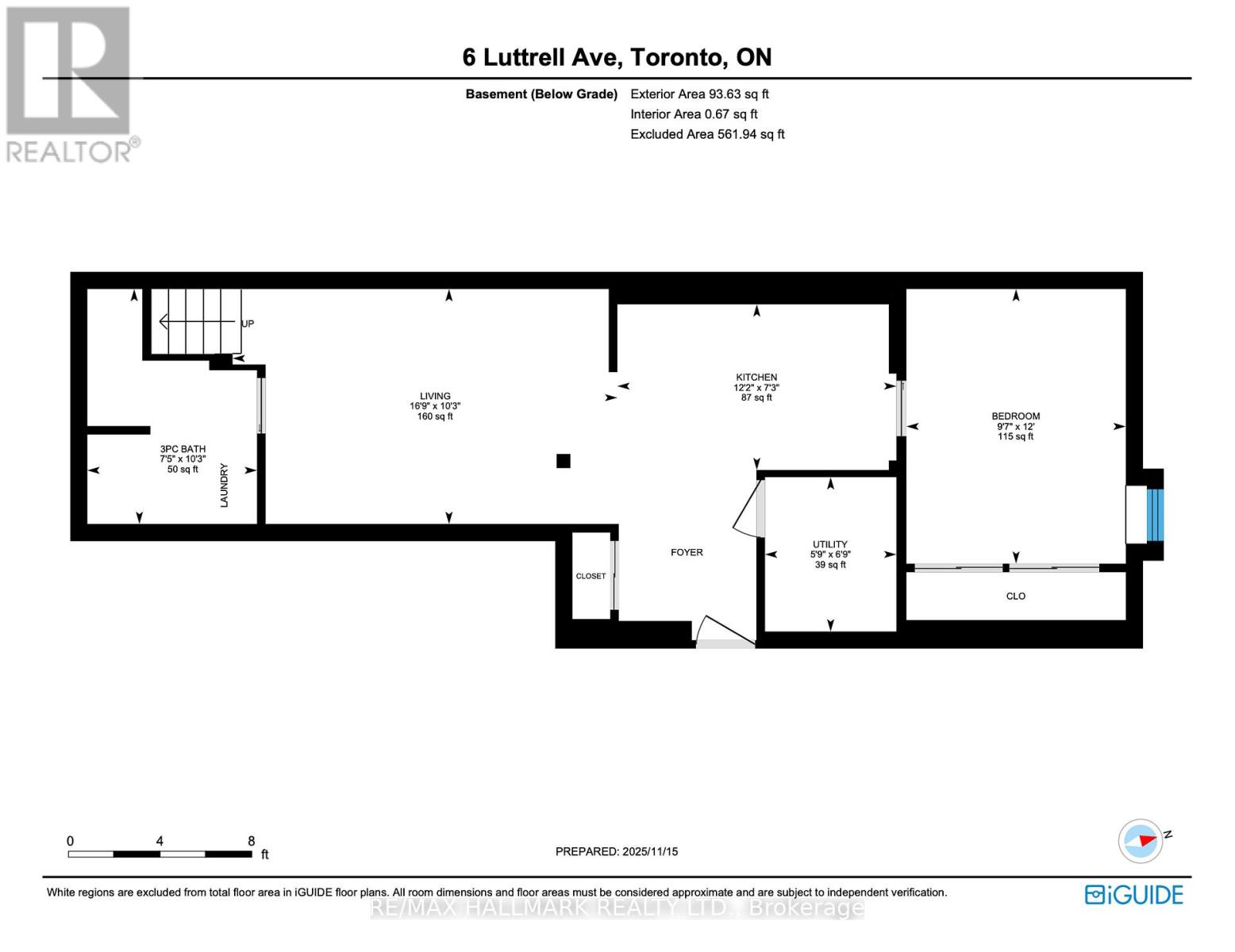 Basement - 6 Luttrell Avenue, Toronto, Ontario  M4C 5E3 - Photo 19 - E12550294