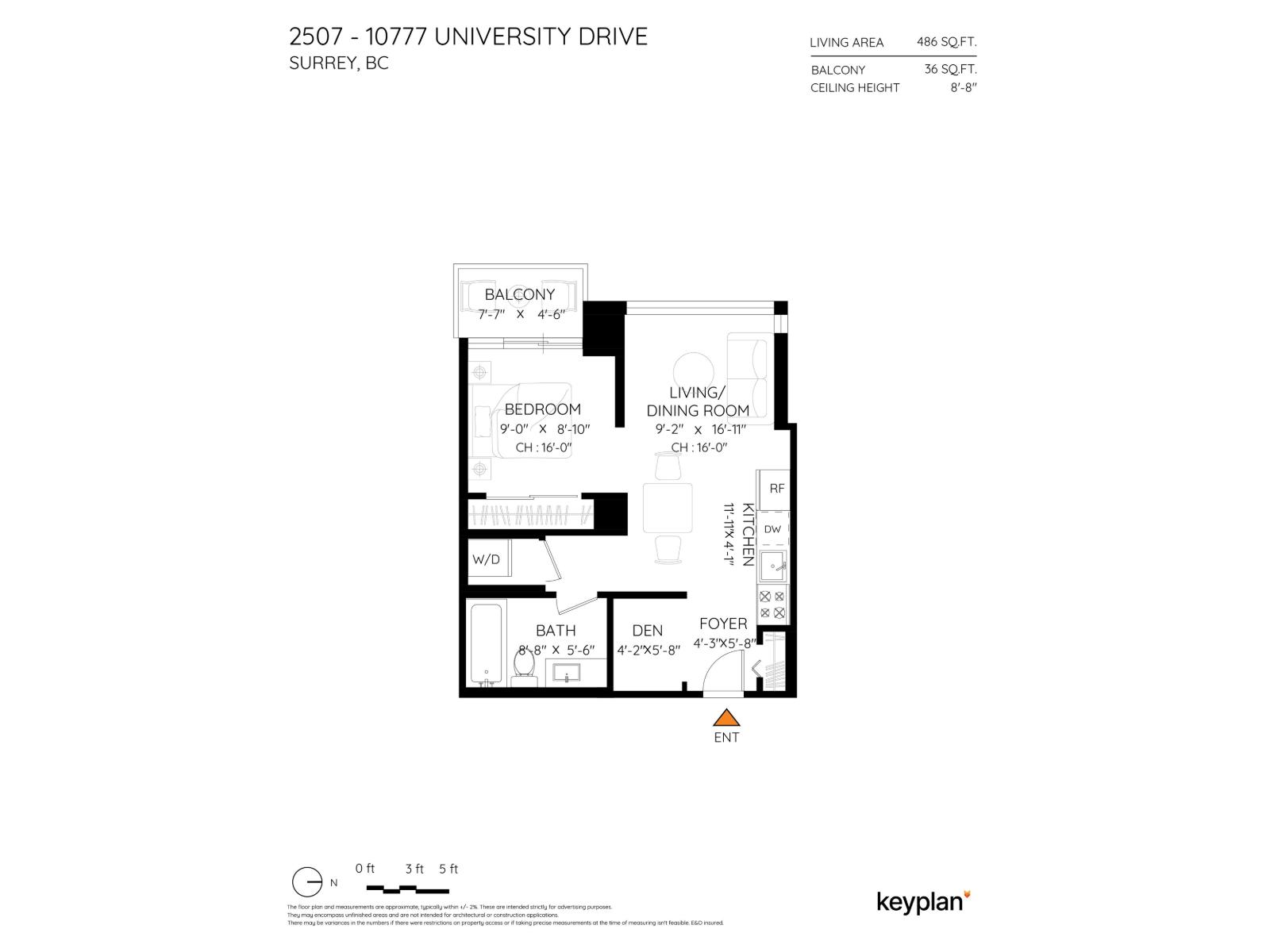 2507 10777 University Drive, Surrey, British Columbia  V3T 0E6 - Photo 36 - R3067595