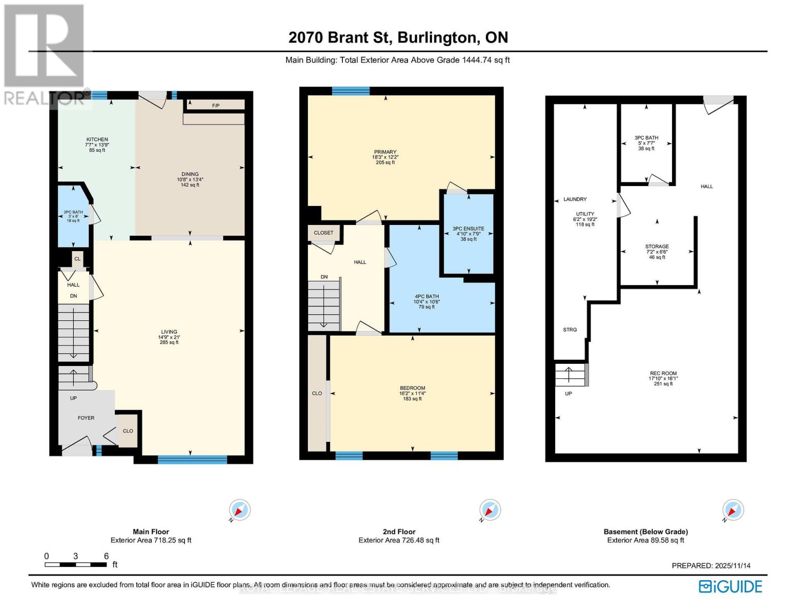 4 - 2070 Brant Street, Burlington, Ontario L7P 3A6 - Photo 2 - W12550702