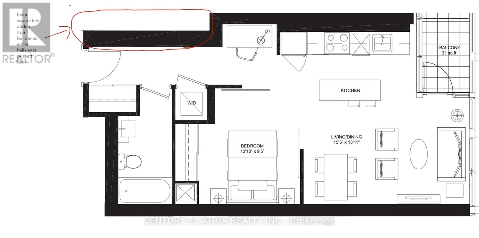 1107 - 88 Blue Jays Way, Toronto, Ontario  M5V 2G3 - Photo 25 - C12551042