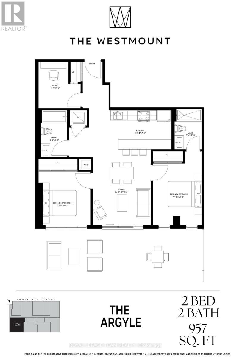 106 - 398 Roosevelt Avenue, Ottawa, Ontario  K2A 1Z3 - Photo 3 - X12552016