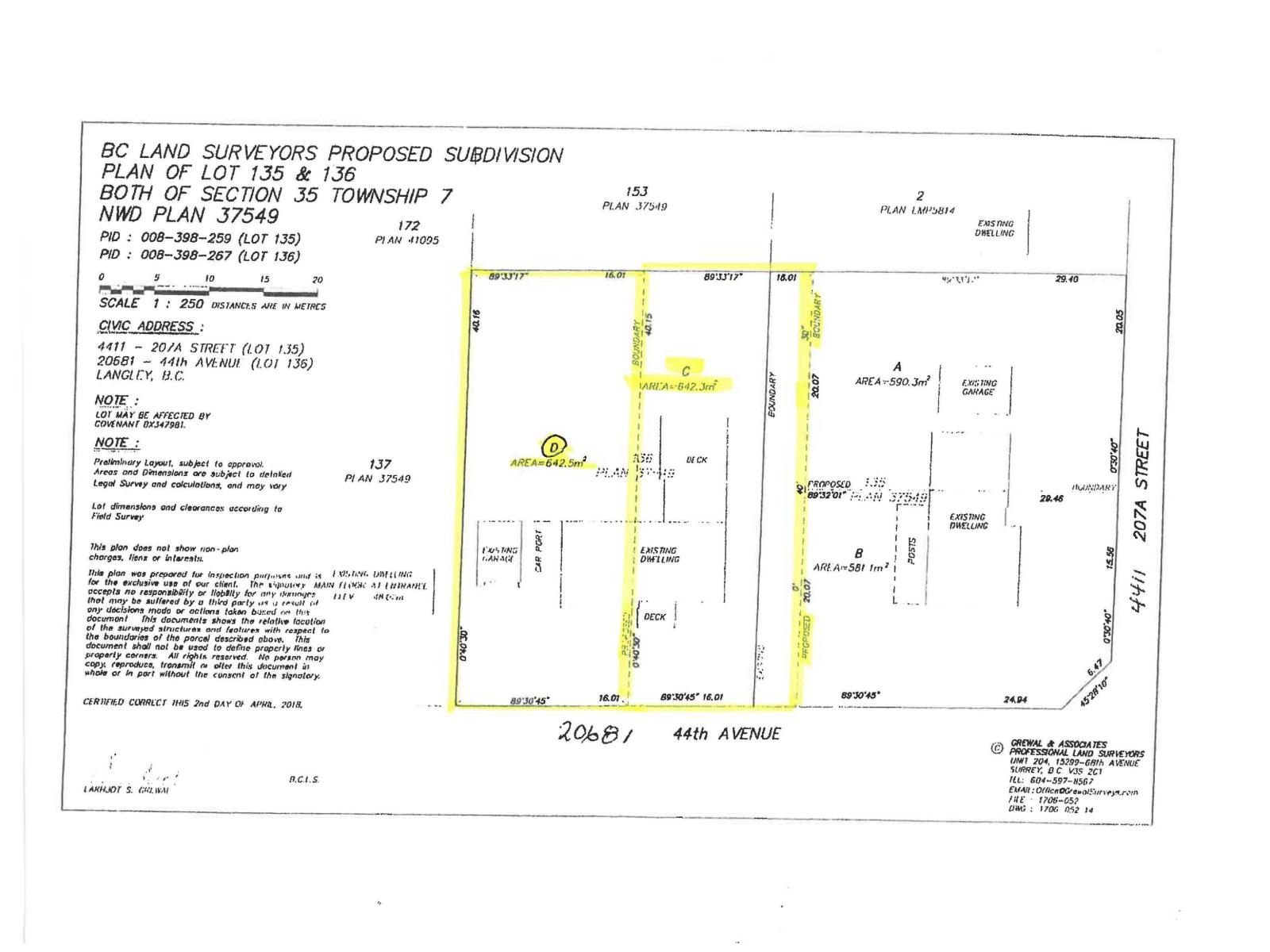 Lot D 44 AVENUE, Langley, British Columbia