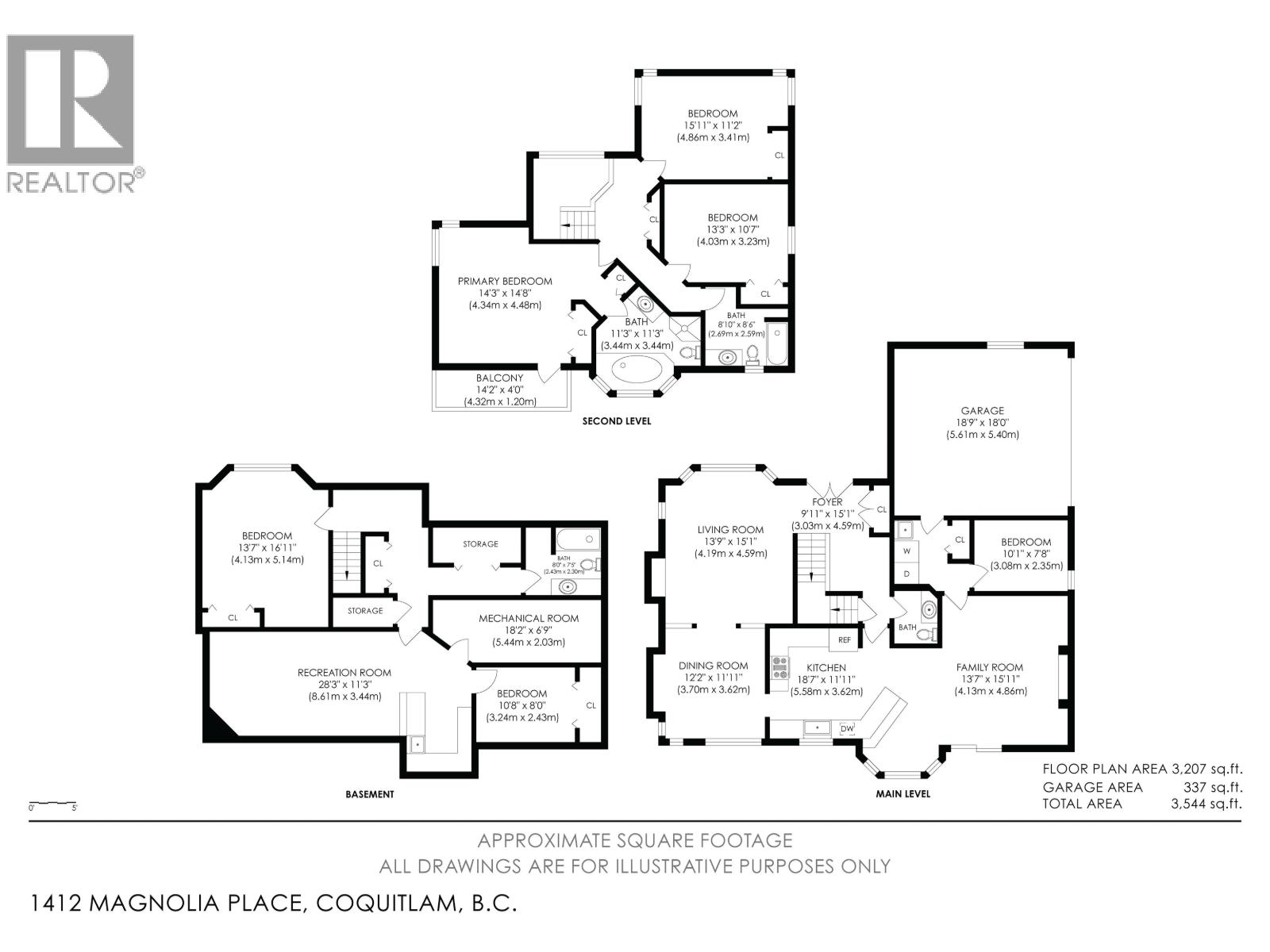 1412 Magnolia Place, Coquitlam, British Columbia  V3H 4S8 - Photo 39 - R3035686