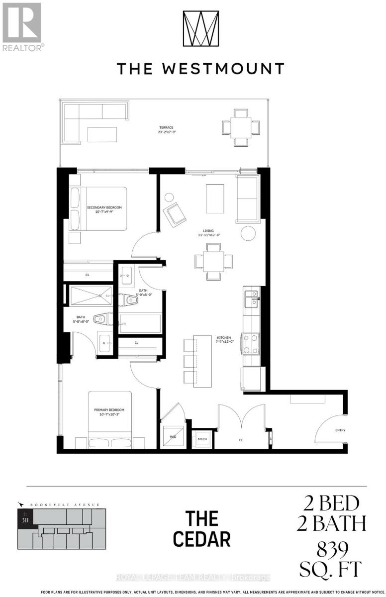 311 - 398 Roosevelt Avenue, Ottawa, Ontario  K2A 1Z3 - Photo 3 - X12552428