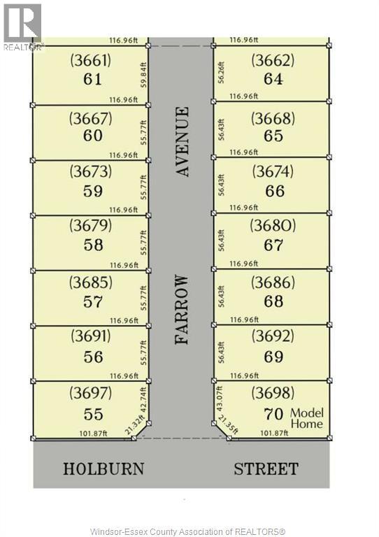 MLS# 25028997: 3674 FARROW AVENUE, Windsor, Canada