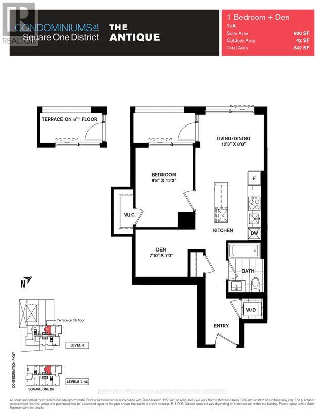 701 - 395 Square One Drive, Mississauga, Ontario  L5B 0P6 - Photo 33 - W12552502