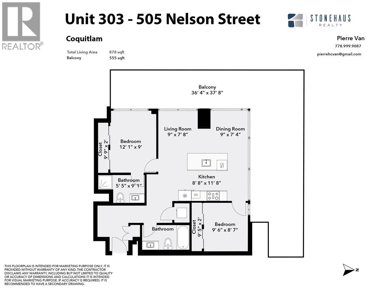 303 505 Nelson Street, Coquitlam, British Columbia  V3J 0R5 - Photo 16 - R3068070