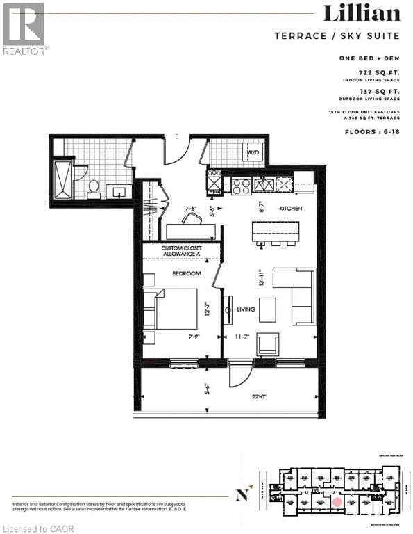 181 King Street S Unit# 1808, Waterloo, Ontario  N2J 1P7 - Photo 2 - 40788854