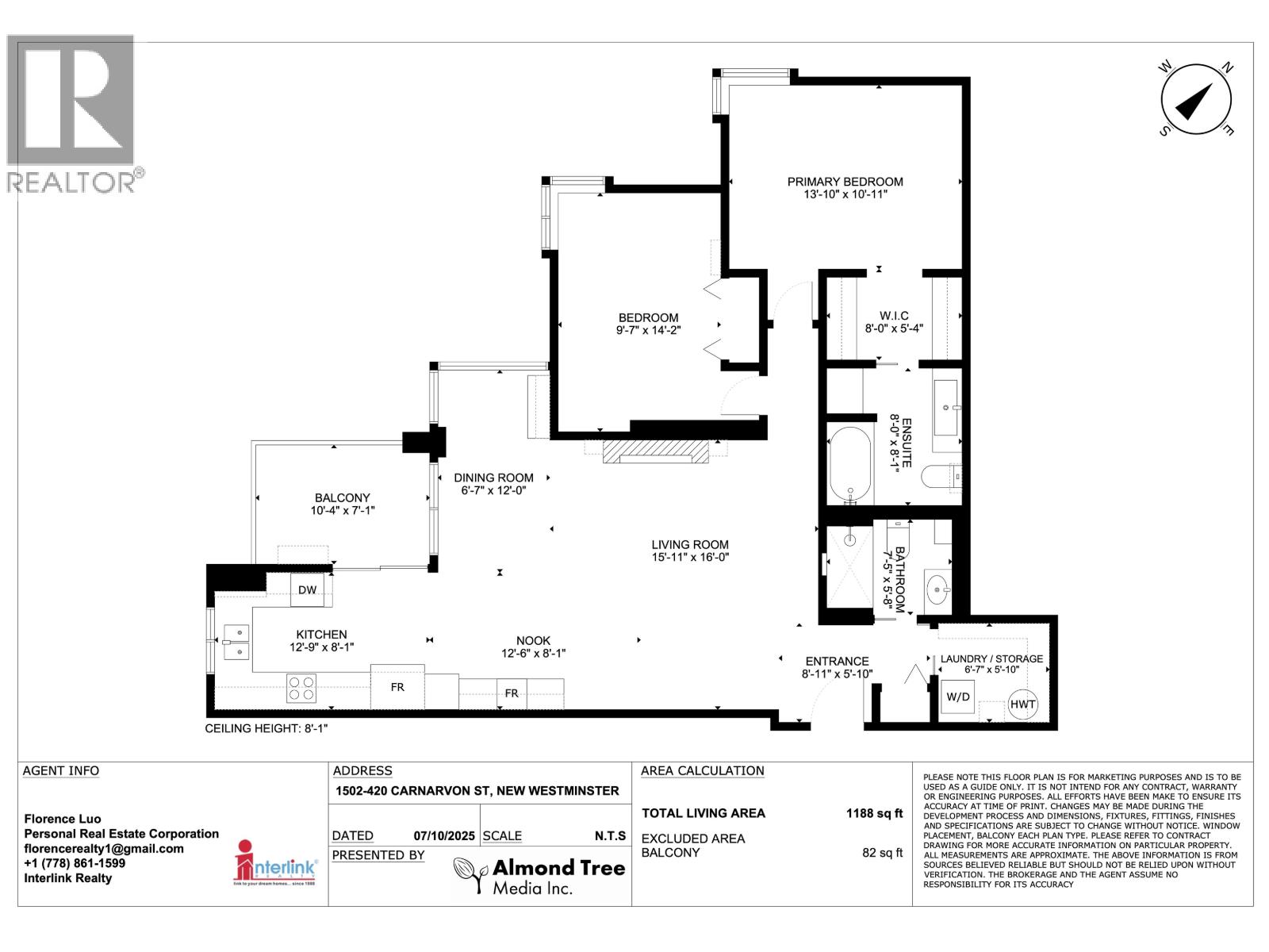 1502 420 Carnarvon Street, New Westminster, British Columbia V3L 5P1 - Photo 34 - R3056489