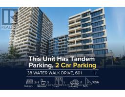 601 - 38 WATER WALK DRIVE