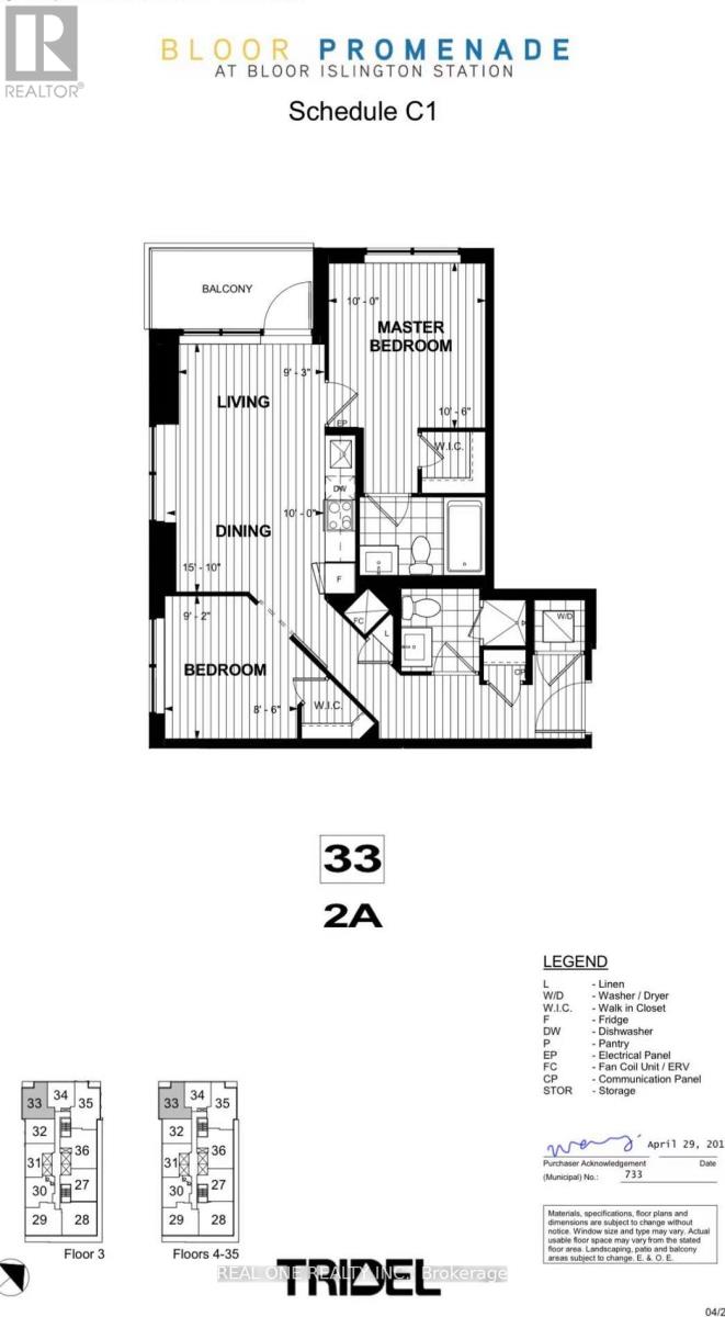 733 - 5 Mabelle Avenue, Toronto, Ontario  M9A 0C8 - Photo 14 - W12554582