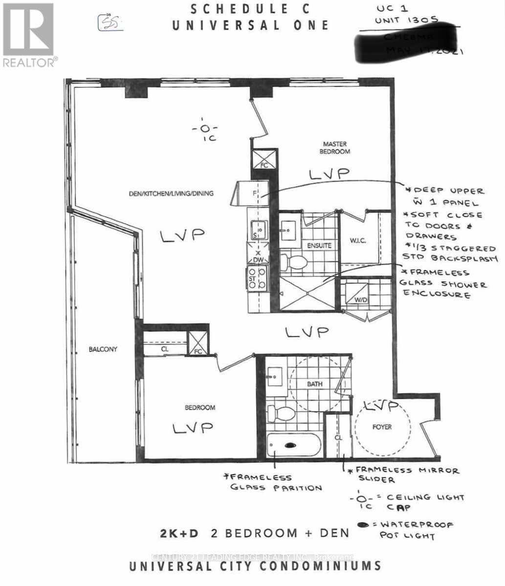 1305 - 1480 Bayly Street, Pickering, Ontario  L1W 3R5 - Photo 2 - E12555066