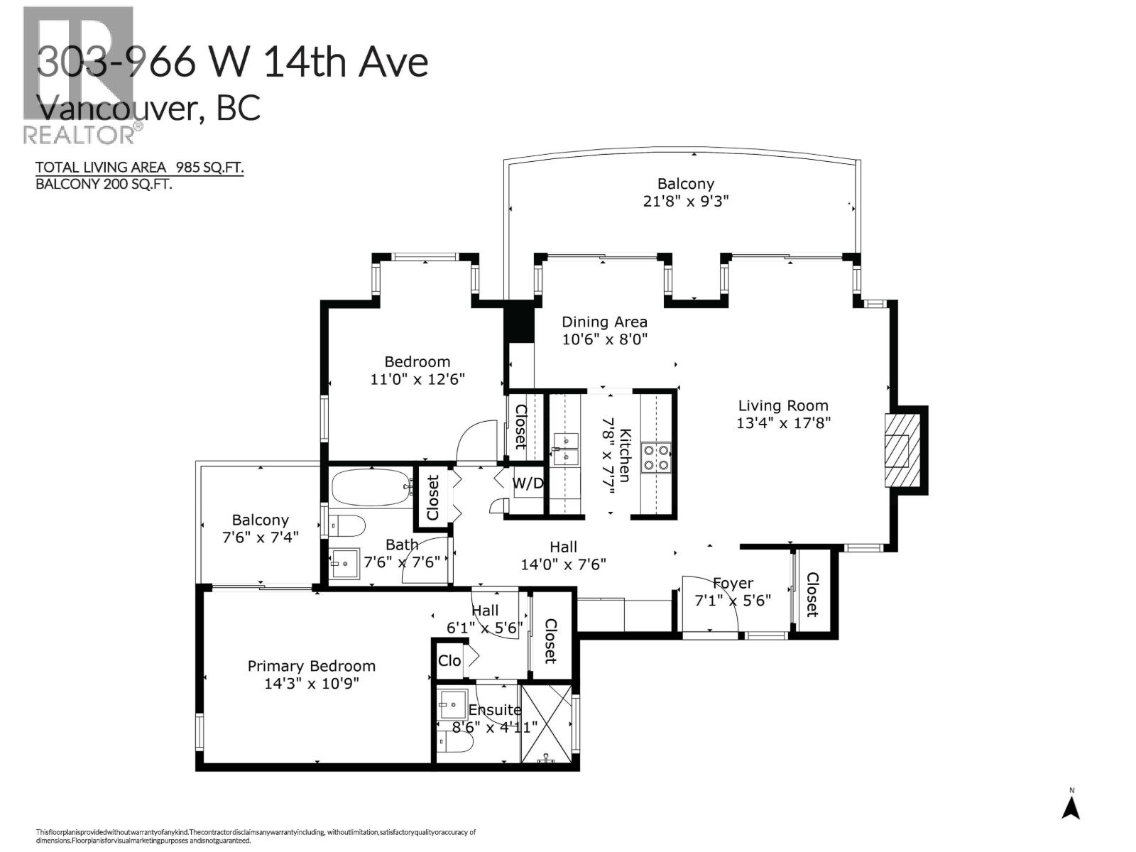 303 966 W 14th Avenue, Vancouver, British Columbia  V5Z 1R4 - Photo 22 - R3068278