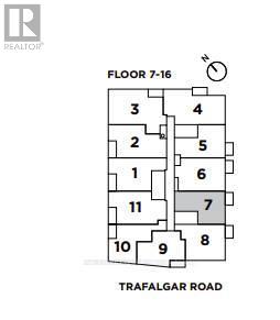 1307 - 3071 Trafalgar Road, Oakville, Ontario  L6H 8C6 - Photo 6 - W12556012