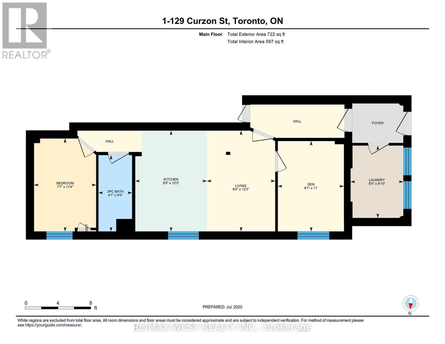 Main - 129 Curzon Street, Toronto, Ontario  M4M 3B3 - Photo 8 - E12556186