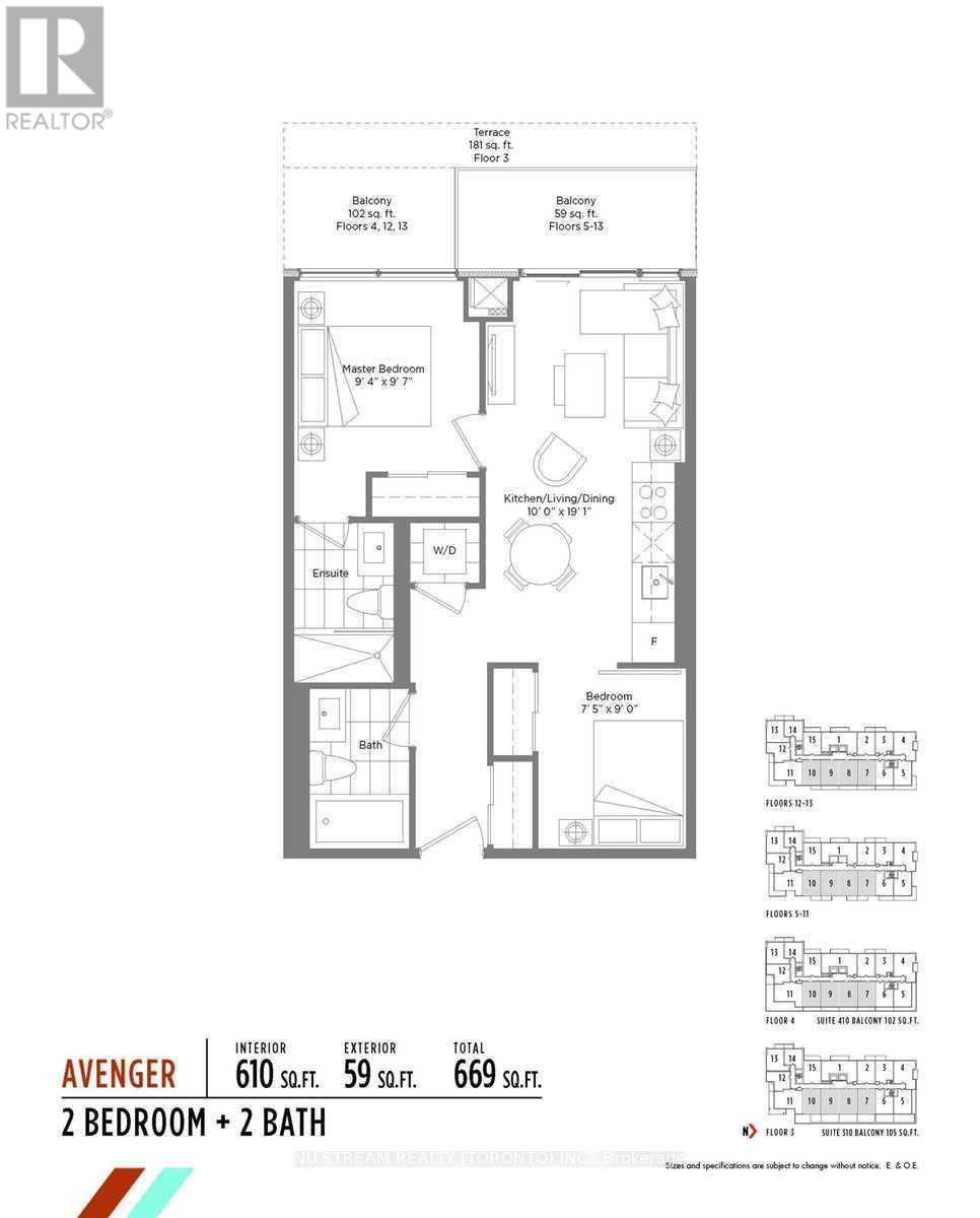 908 - 10 De Boers Drive, Toronto, Ontario  M3N 0L6 - Photo 16 - W12557410